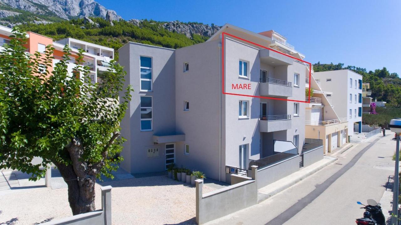 Apartment Mare Krvavica Bagian luar foto